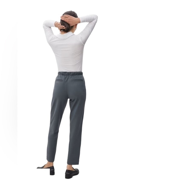 Everlane The Dream Pant Dark Gray Slate Medium NWT - Picture 9 of 12